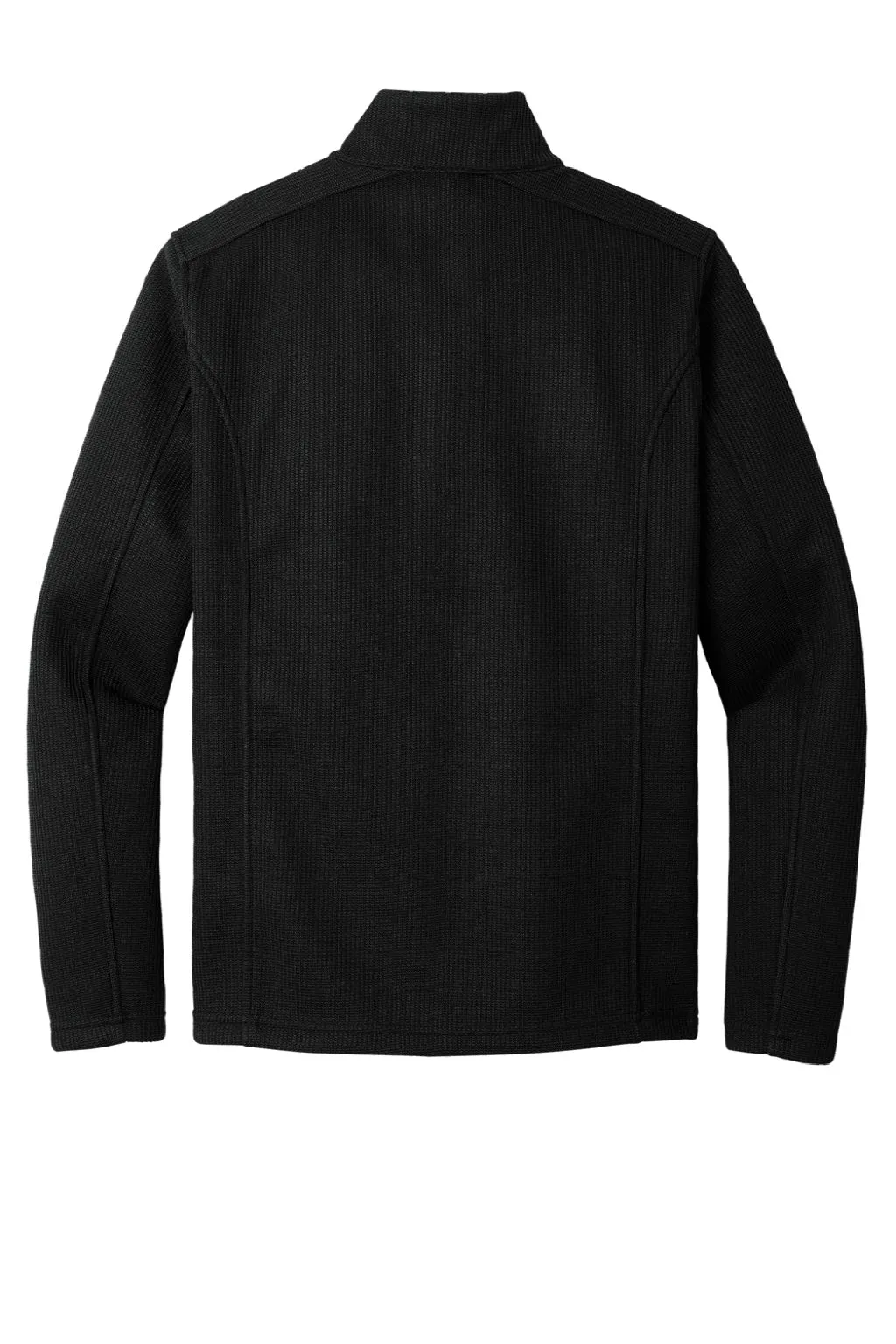 Ogio Mens Grit Fleece 1/4 Zip Sweatshirt - Blacktop